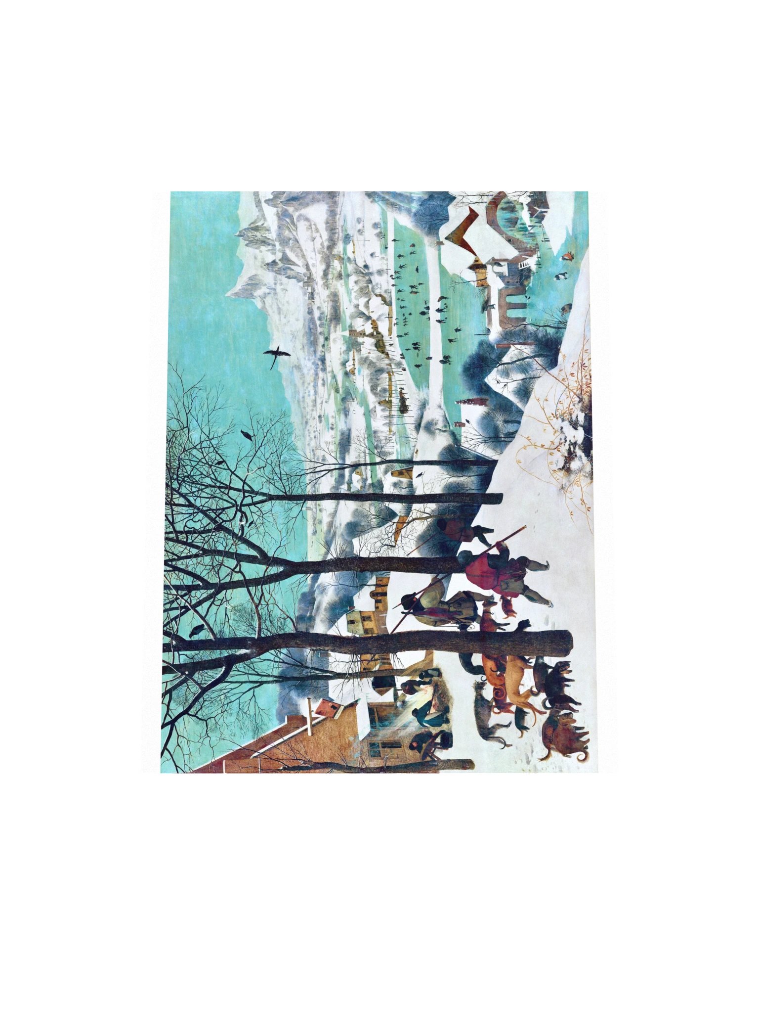 Hunters in the Snow (Winter) — Medium Poster product image (4)