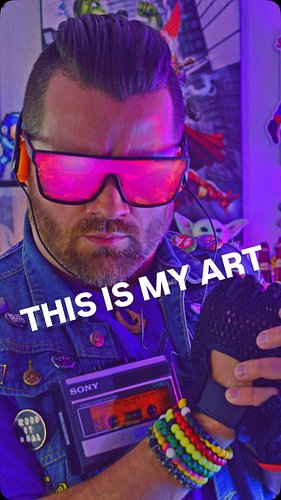 This is my art. 

#josephburkearts #comicmancave #retroart #synthwaveart #orlandoartist