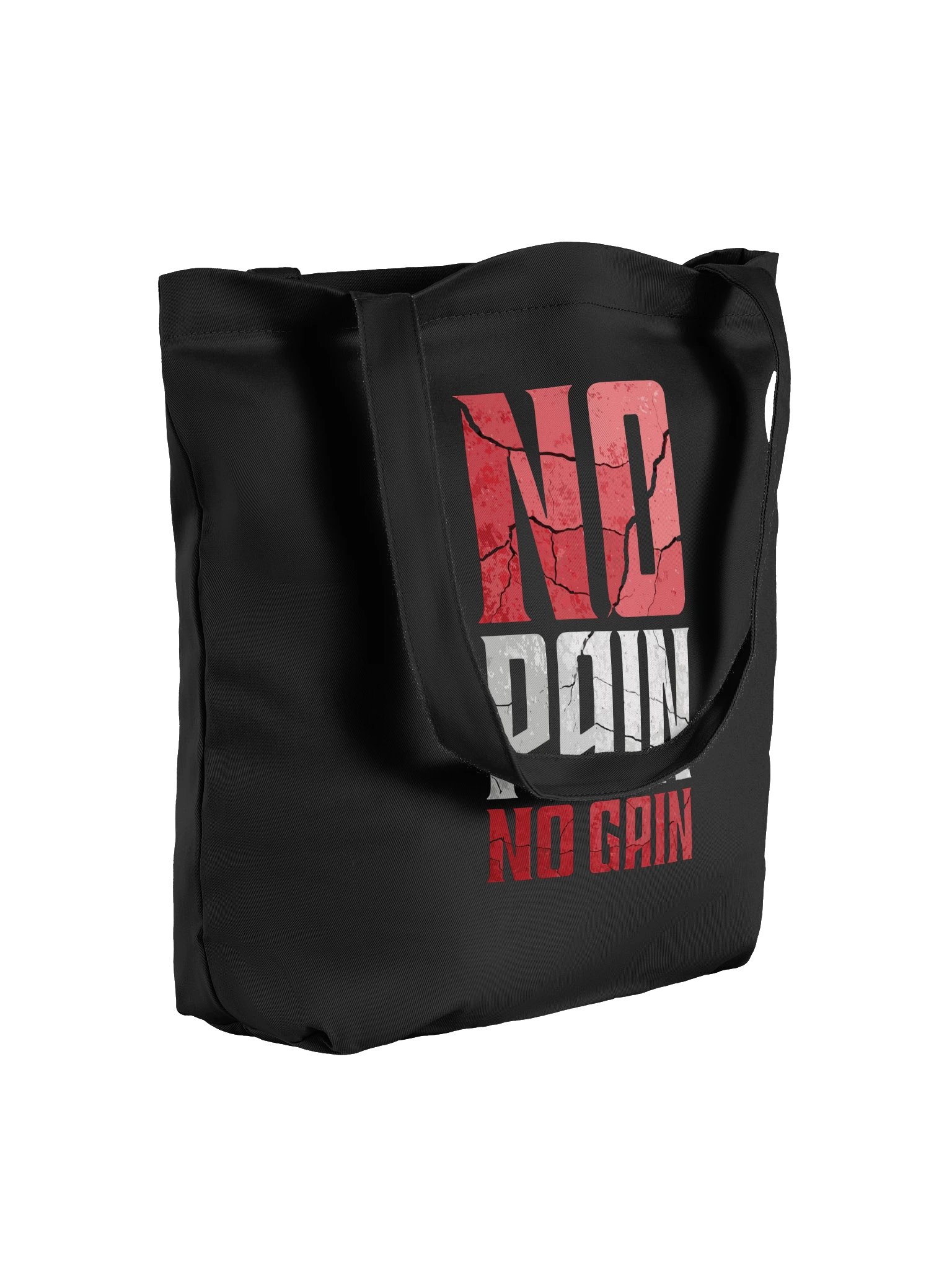 No Pain No Gain Gym Tote Bag – Motivational Workout Bag product image (7)