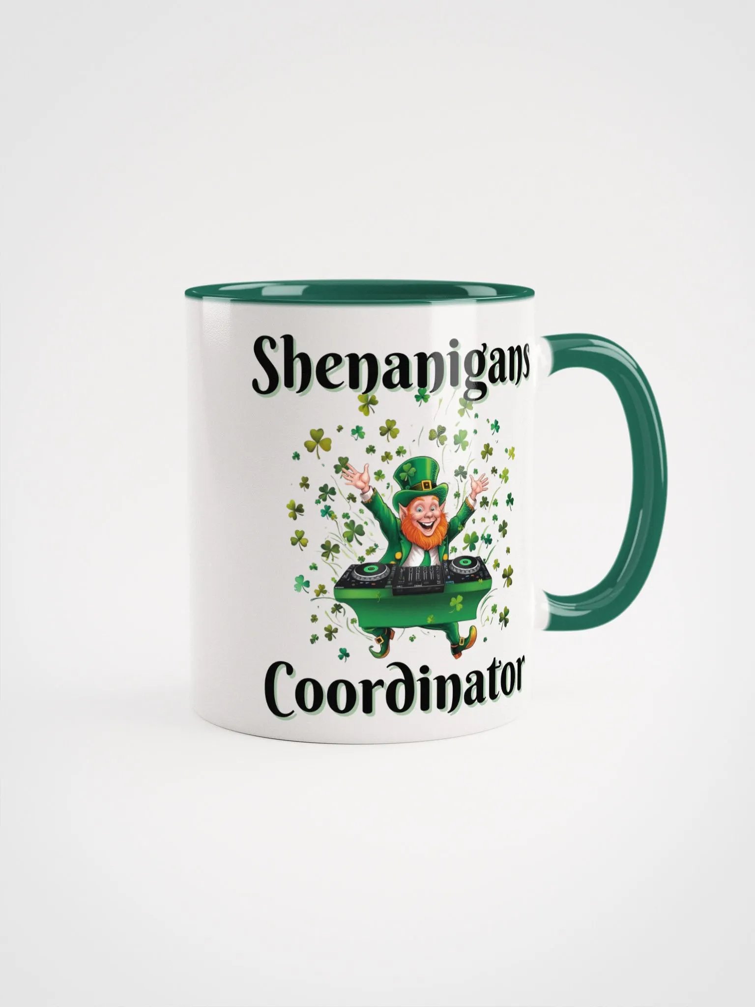 Leprechaun DJ Shenanigans Mug product image (11)