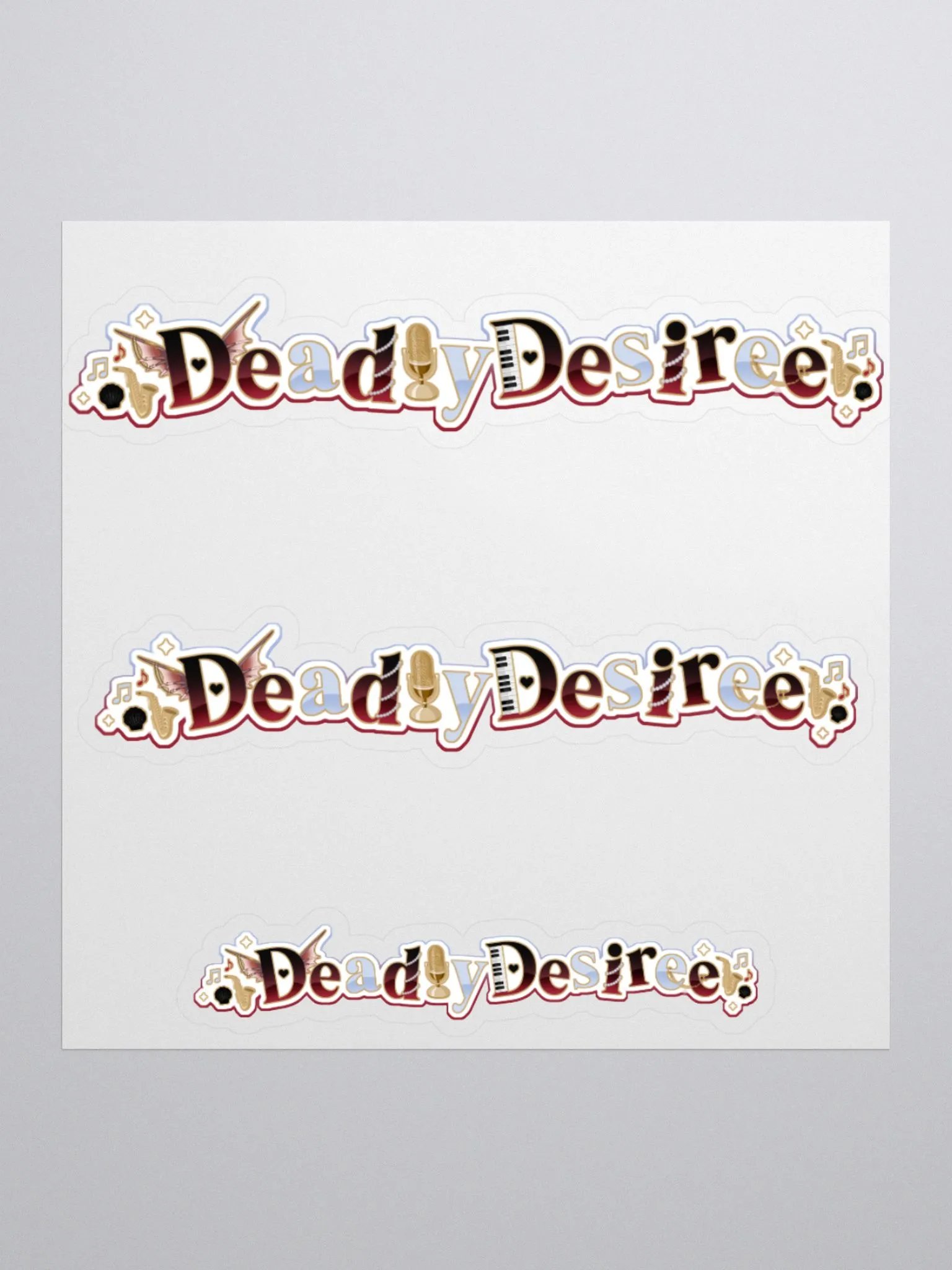Deadly Desiree Sticker product image (1)