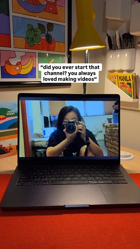 I’ve been making videos for fun for over a decade but only worked up the courage to start a yt channel 3 years ago!!! I remem...