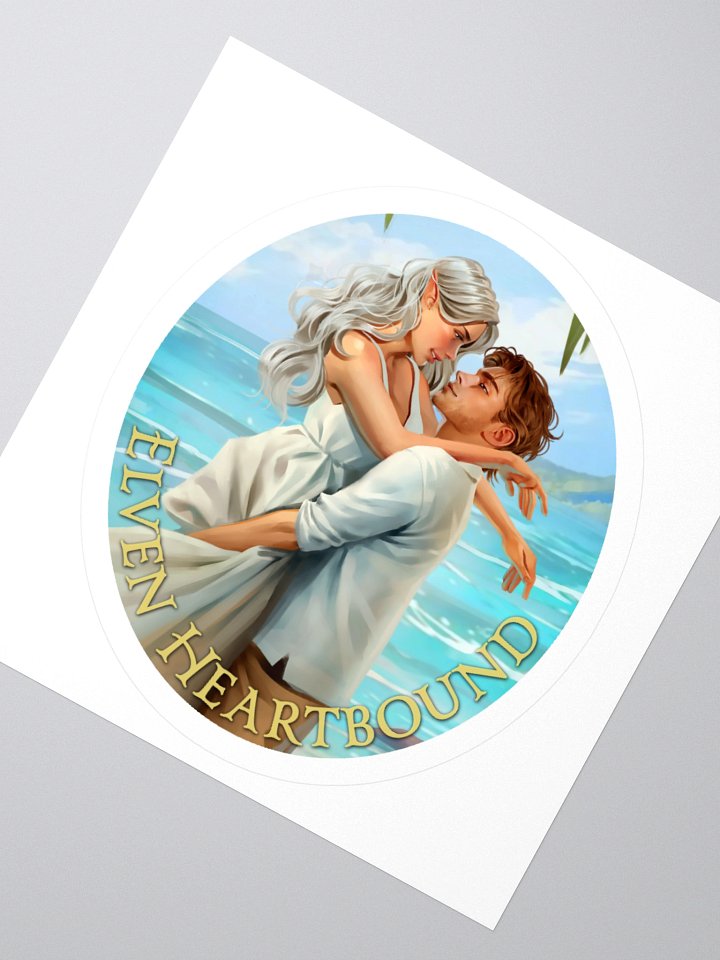 Elven Heartbound Sticker ~ Elowyn & Rominy product image (6)