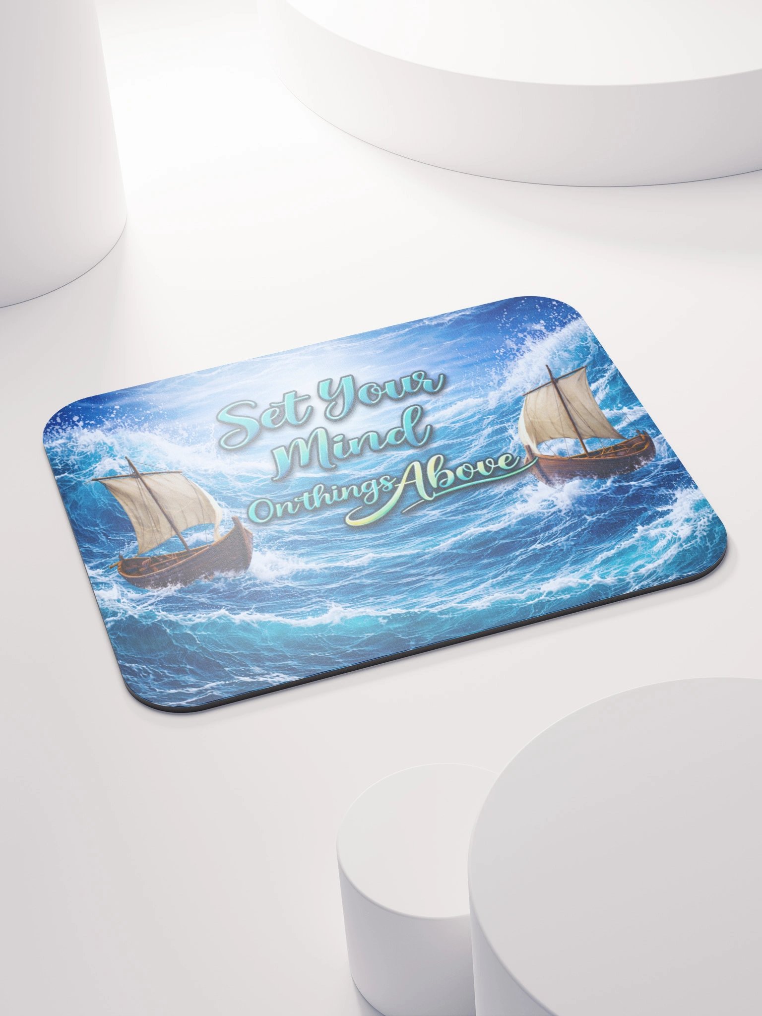 Set your mind above WATER Mouse Pad product image (5)