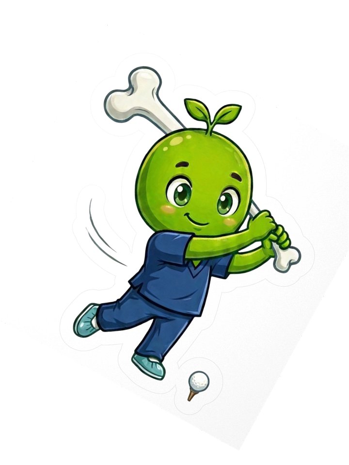 IvySprout Ortho Golfer Sticker product image (2)