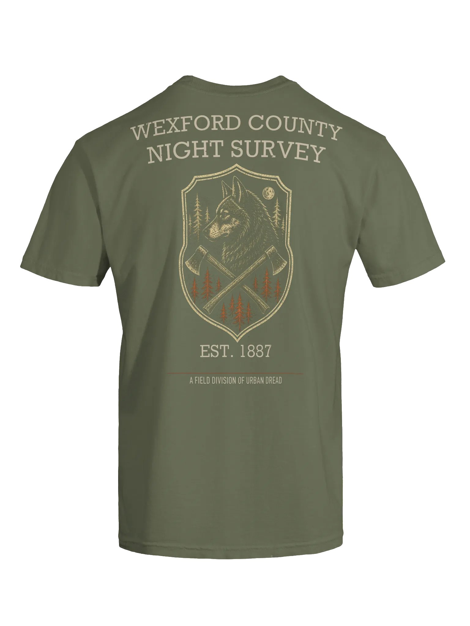 Wexford County Night Survey — Michigan Dogman T-Shirt product image (1)