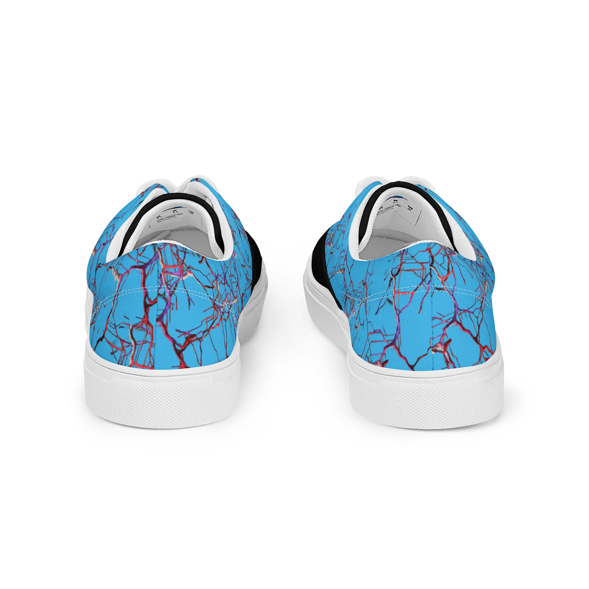 Neural Static // Low-Top Tech-Noir Sneakers product image (5)
