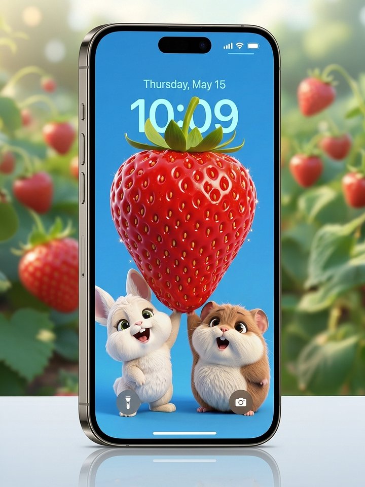 The Giant Strawberry wallpaper product image (1)