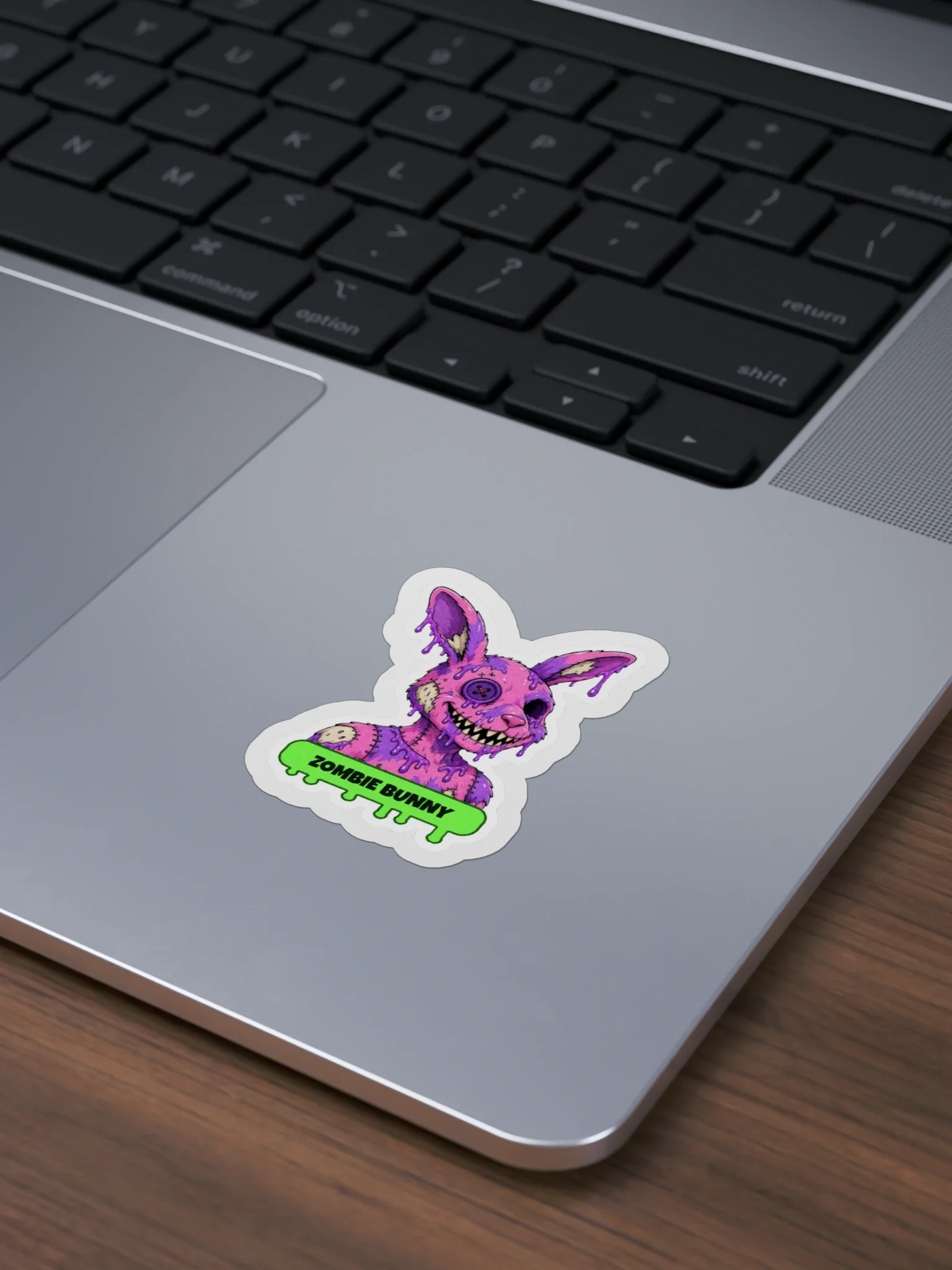Zombie Bunny Sticker