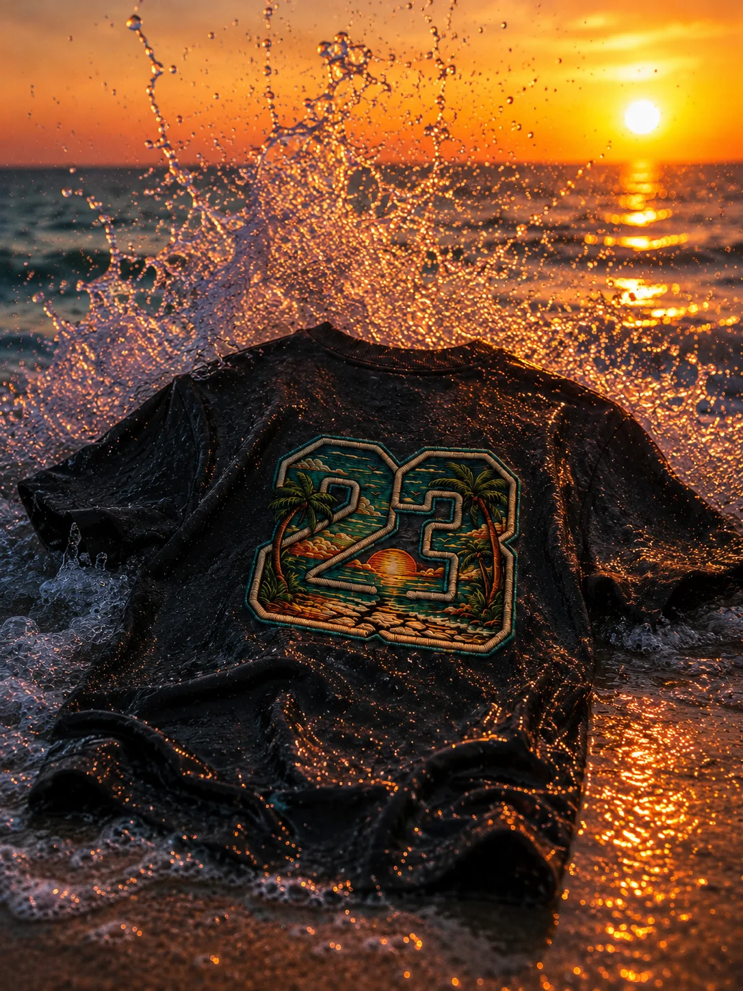 Stay Frac Summer Splash Tee product image (1)