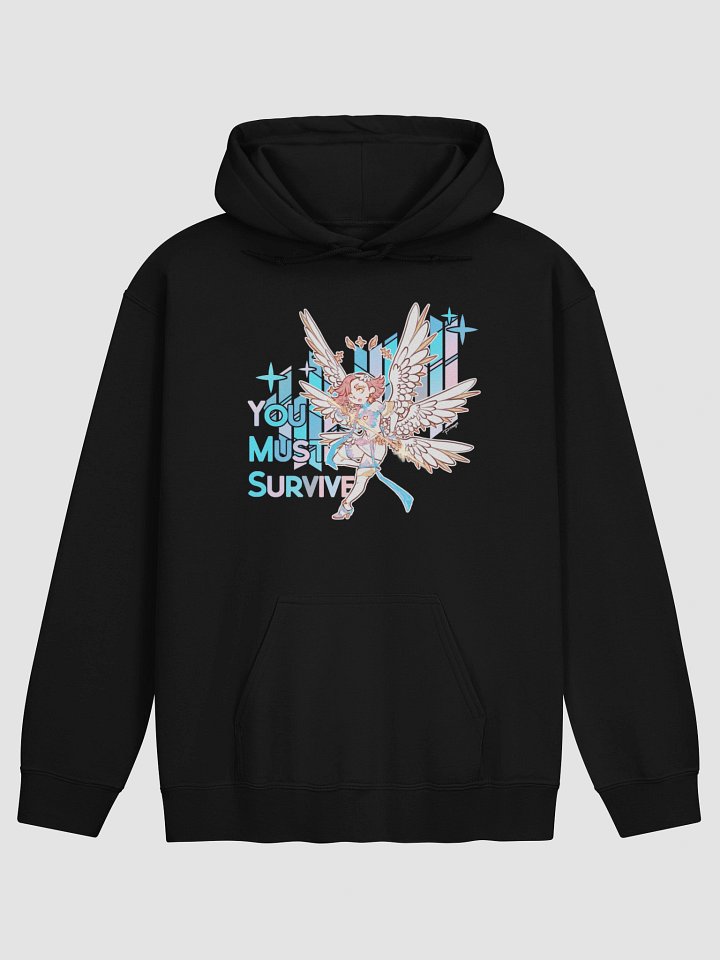 "YOU MUST SURVIVE" STAINED GLASS Hoodie w/ Prism product image (17)