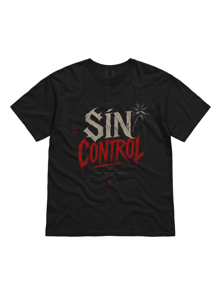 SIN CONTROL TEE product image (1)