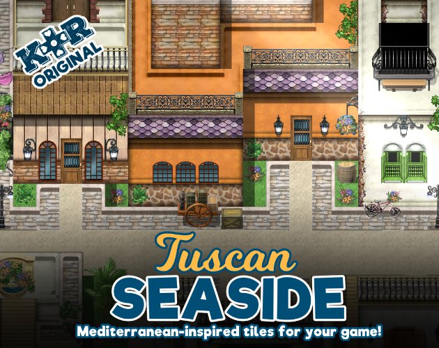 KR Tuscan Seaside Mediterranean Tiles for RPGs product image (1)