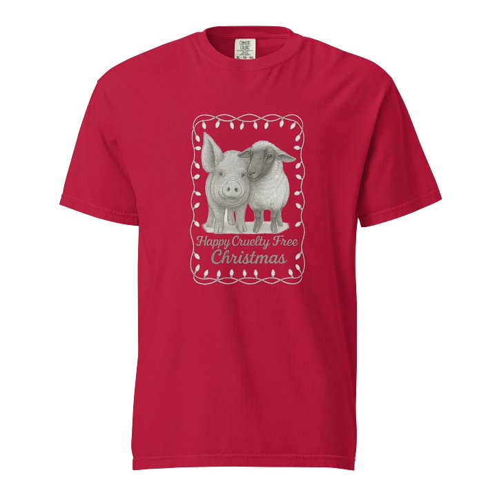 Happy Cruelty Free Christmas T-Shirt product image (1)
