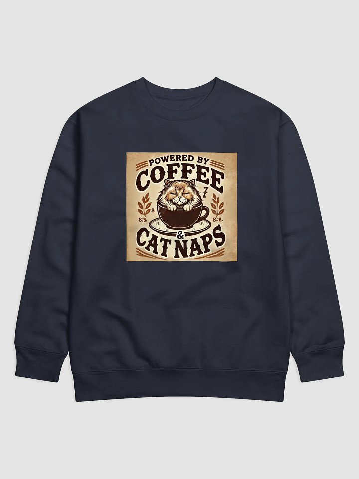 Coffee Catnap Vintage Sweatshirt product image (4)