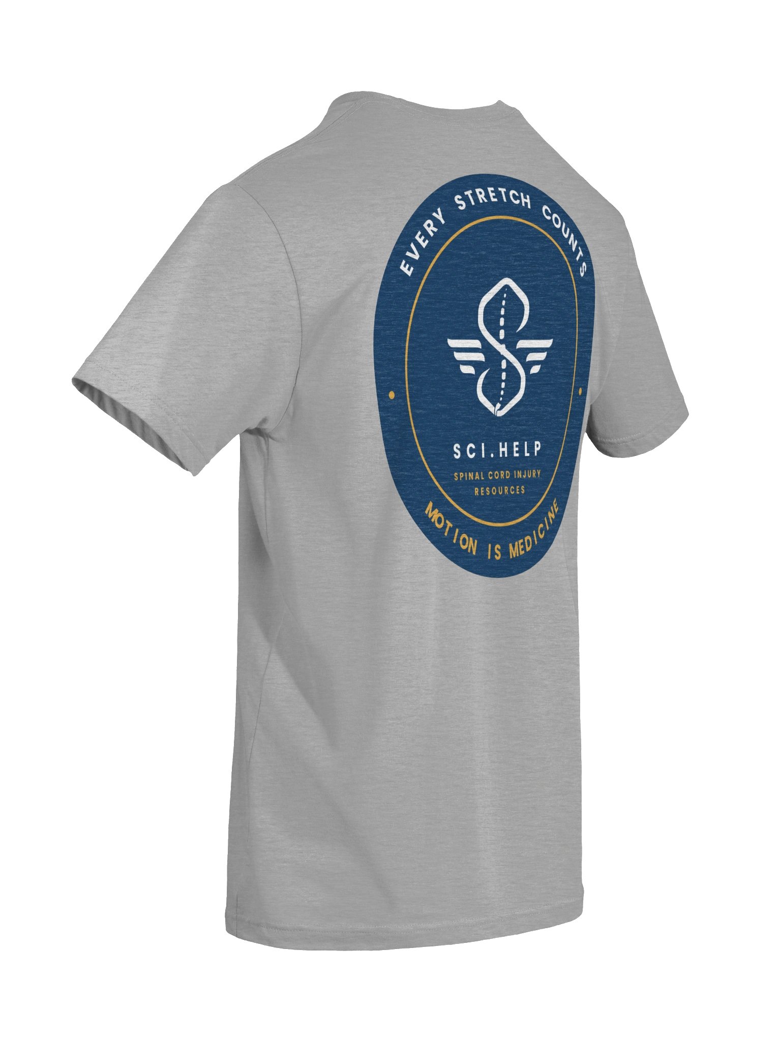 Grey T-Shirt - Every Stretch Counts product image (8)