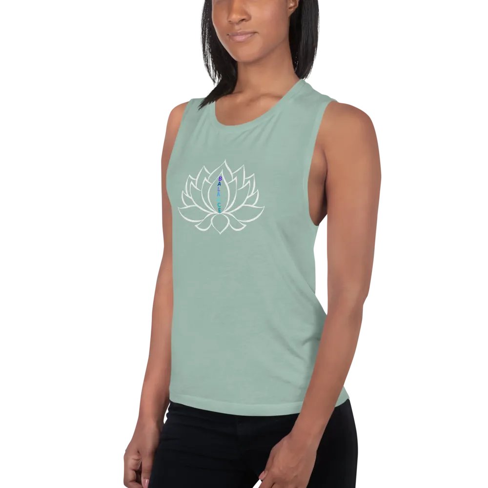 balance lotus ladies tank top product image (10)