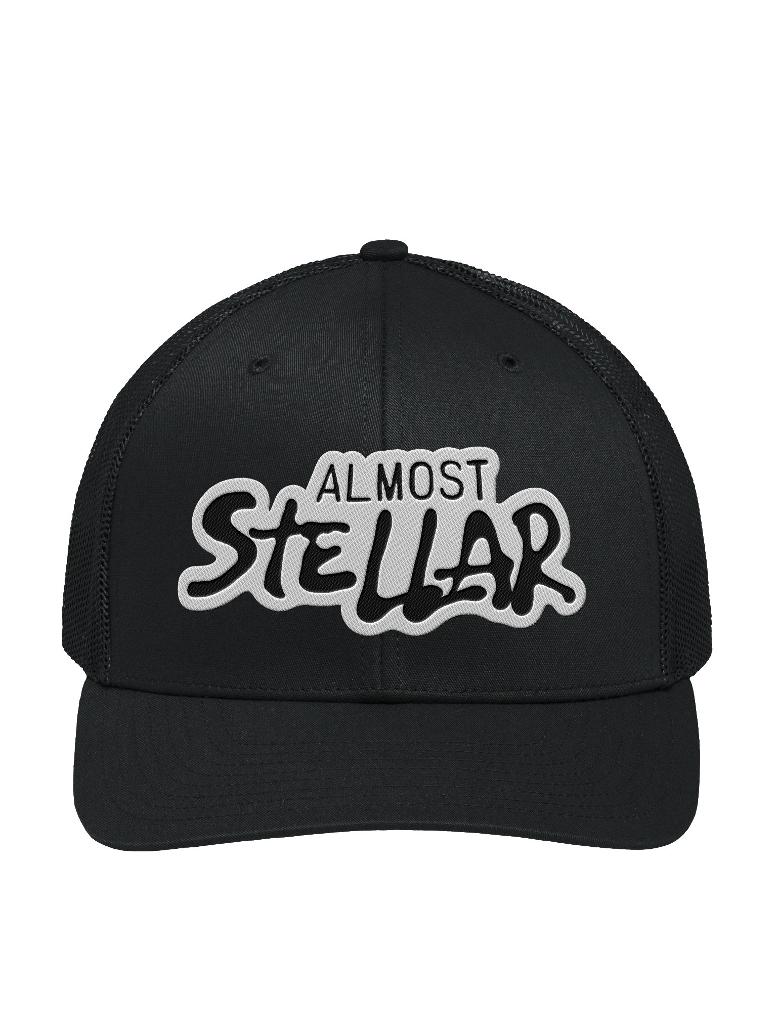 Embroidered Trucker Hat - Almost Stellar Logo product image (1)