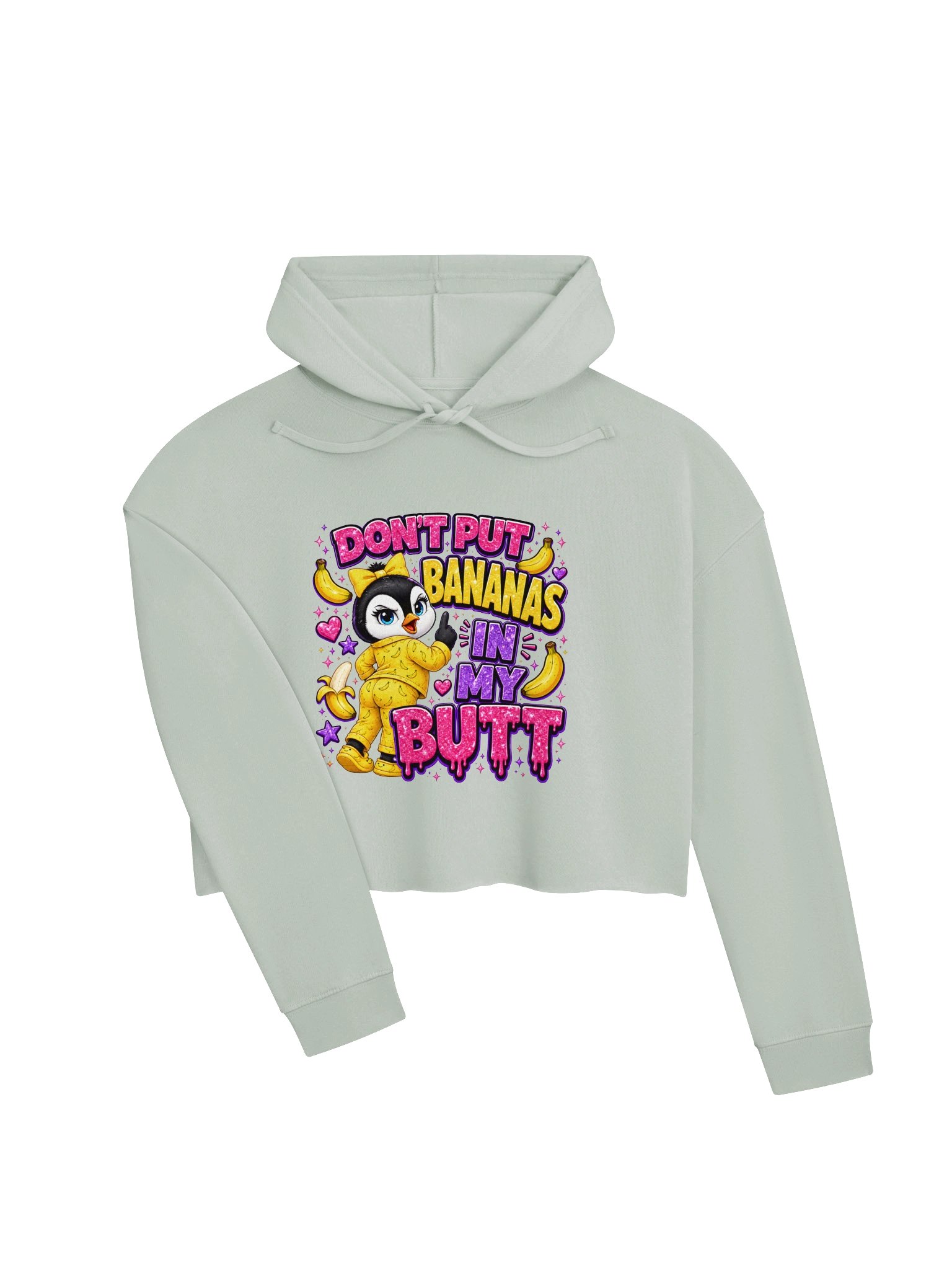 Don't Put Bananas Lulu Cropped Hoodie product image (6)