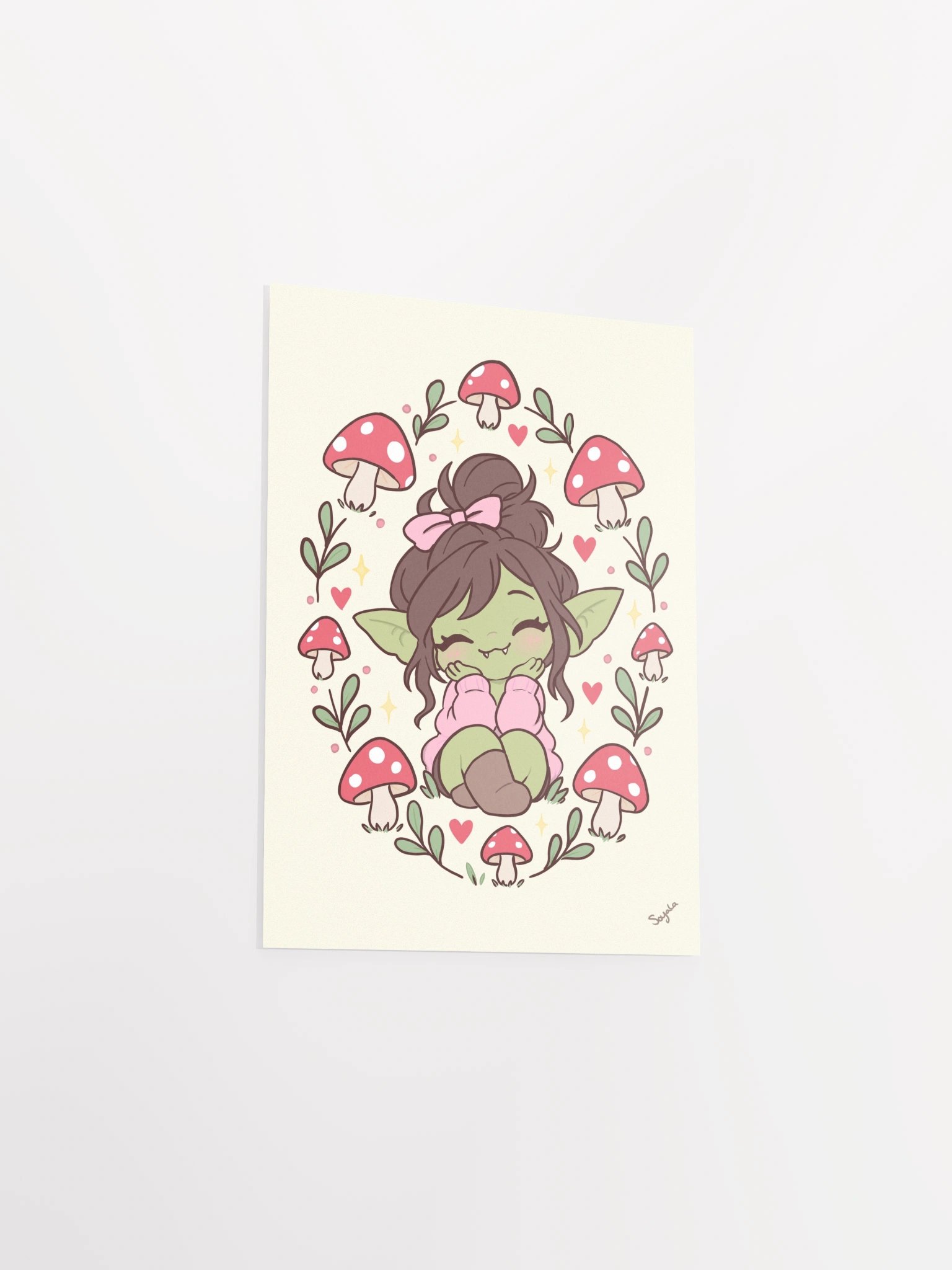 Mushroom Poppy Poster product image (3)