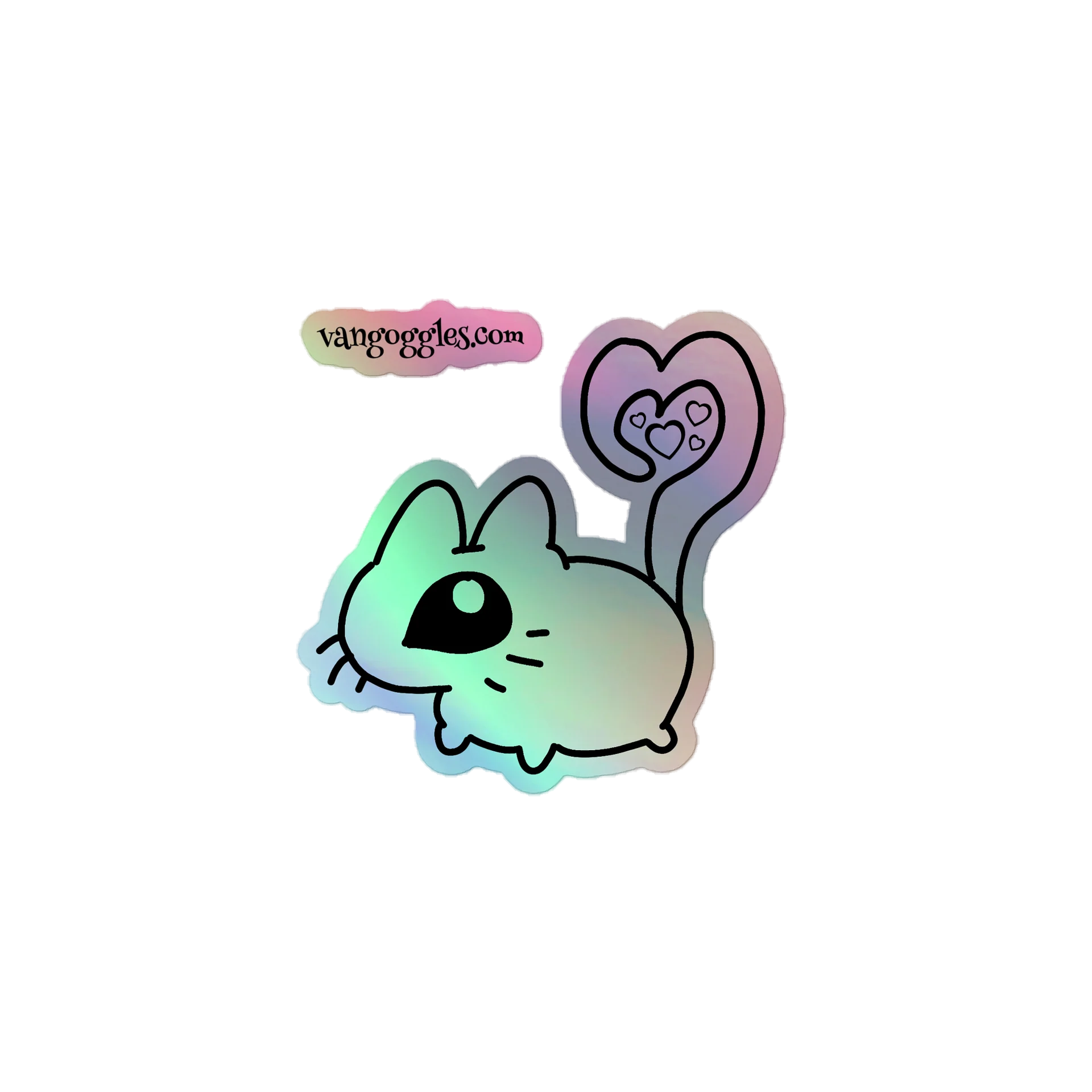 holographic vanny sticker product image (1)
