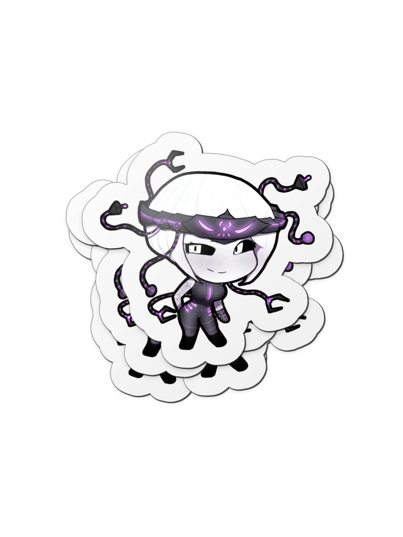 Aerylla VA's Robot Overlord Fridge Magnet product image (2)