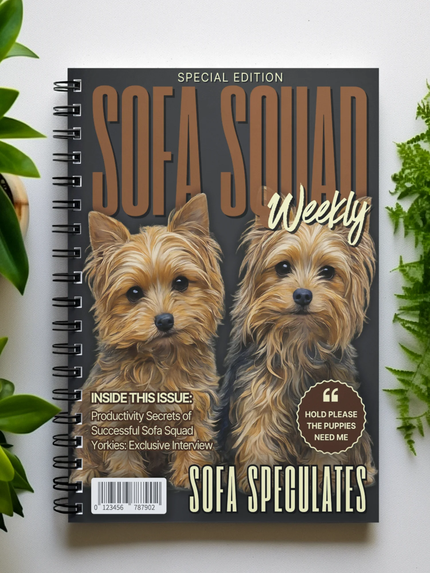 Sofa Squad Weekly Special Edition Spiral Notebook product image (5)