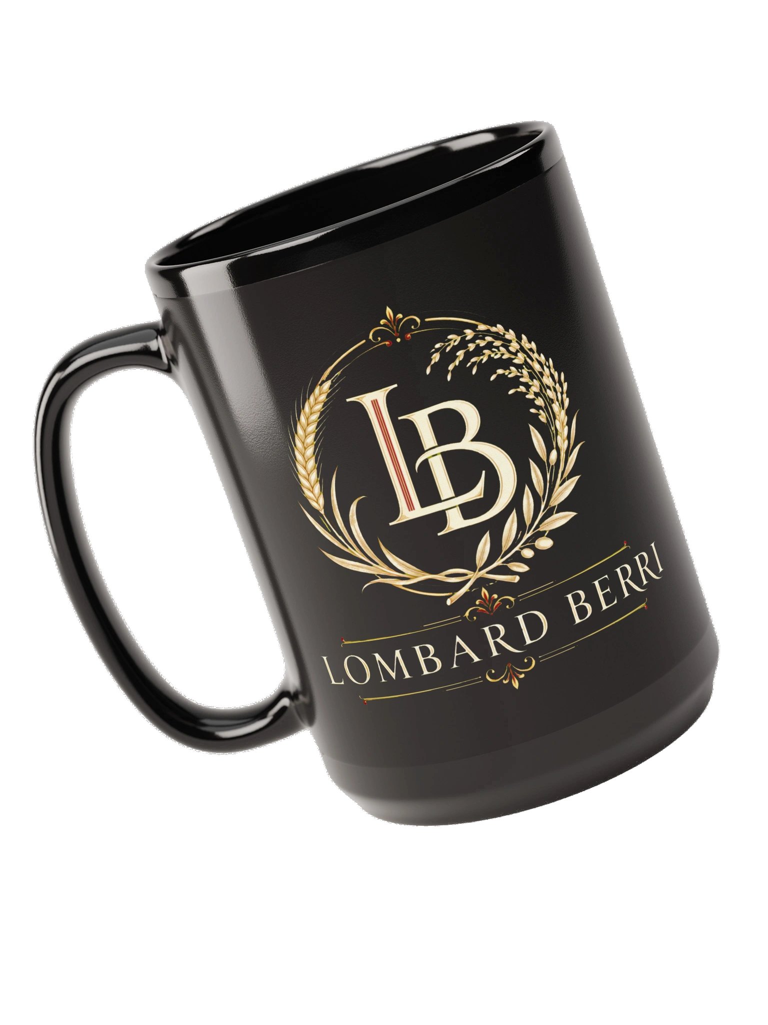 Sigillo Lombardo — LB Black Mug product image (5)