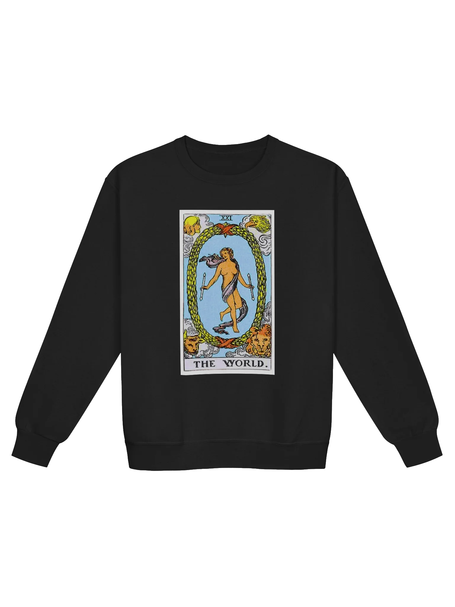 The World Tarot Unisex Crewneck Sweatshirt product image (3)