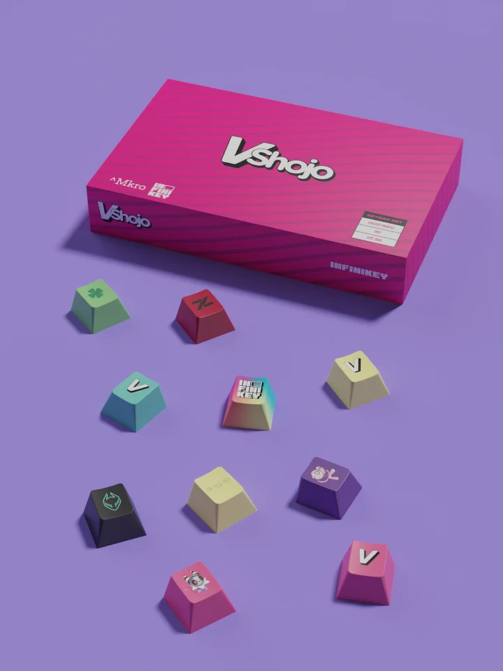 VShojo Series 1 Novelty Keycaps [In-Stock] product image (1)