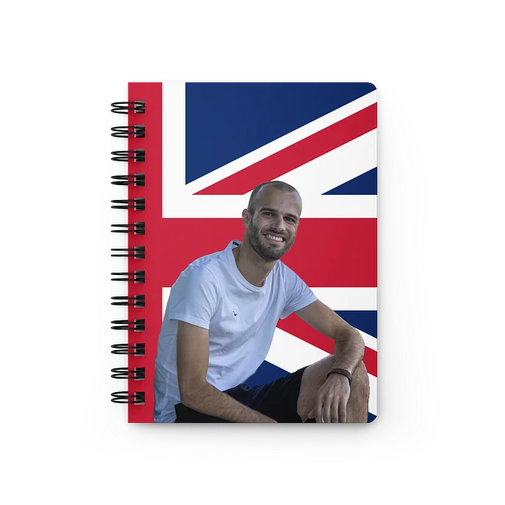 Kools Engels Vlag Notitieblok product image (1)