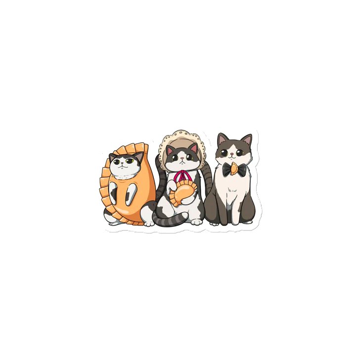 Pierogi Kitties Die-Cut Magnets (US SHIPPING) product image (2)