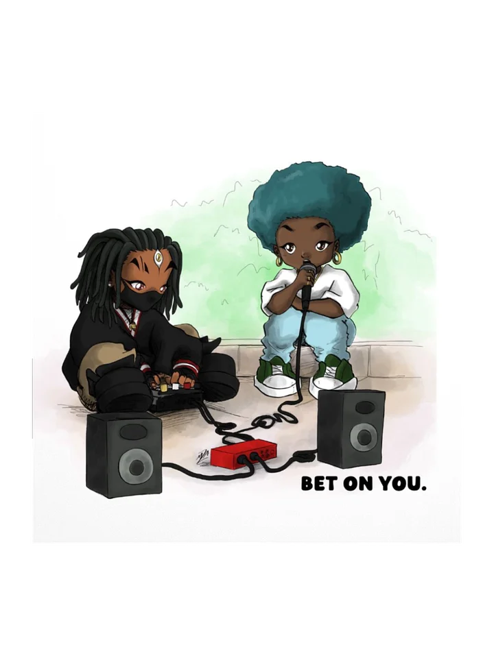 BET ON YOU STICKER product image (1)