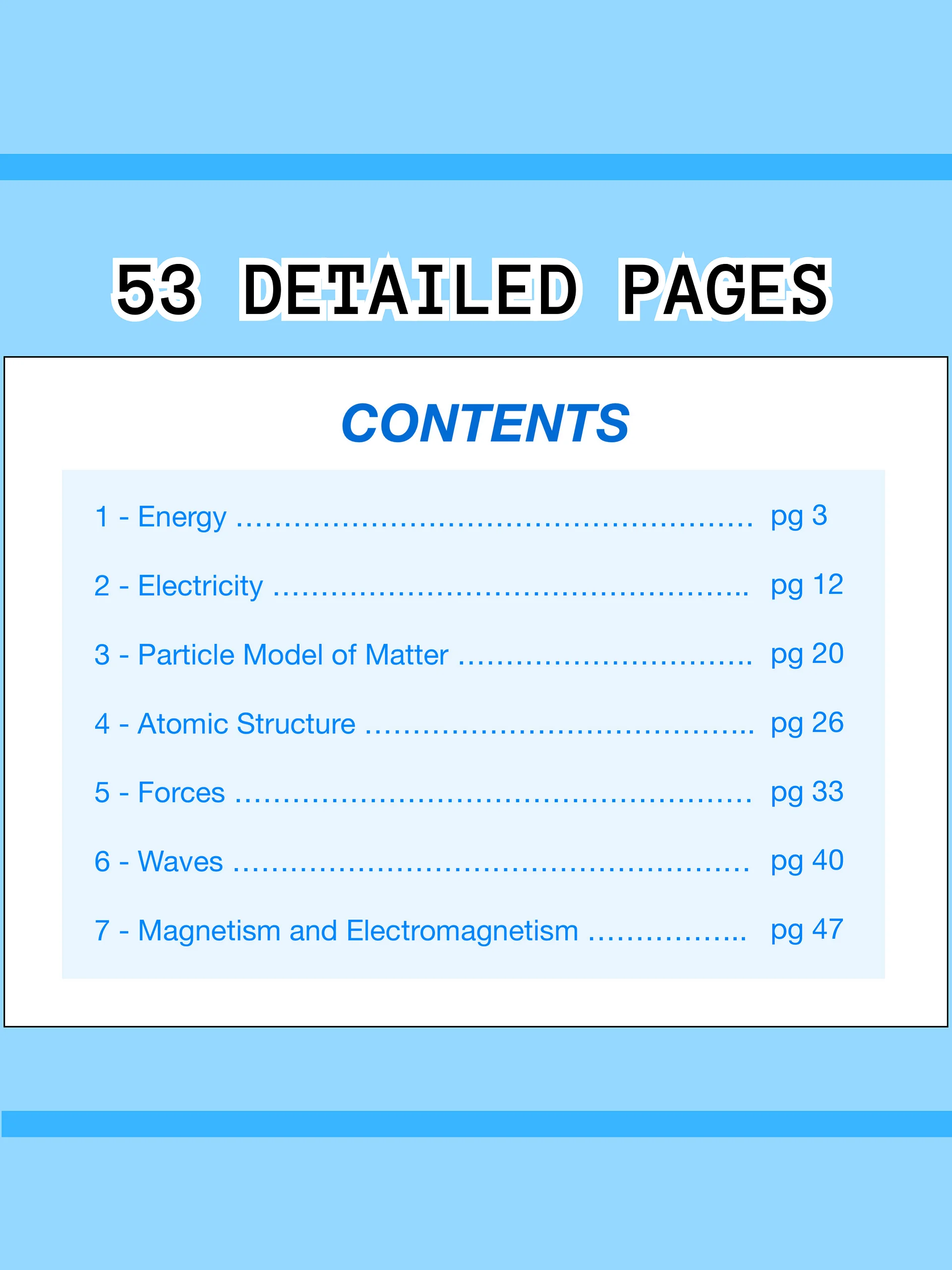 The WHOLE of AQA GCSE Physics Revision Notes (50+ Pages) | Revision Made Easy product image (2)