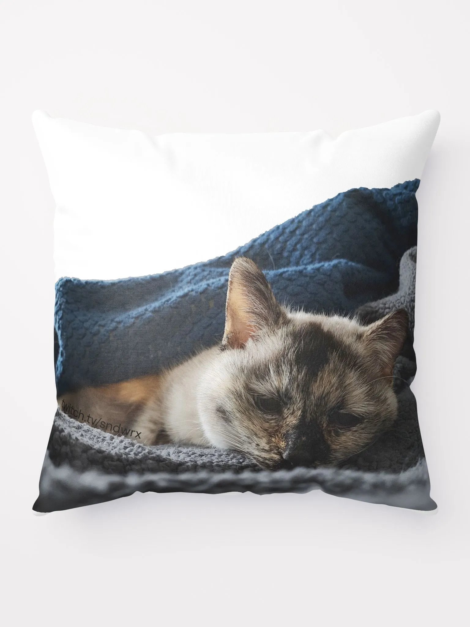 Sleepy Kitty Pillow product image (1)