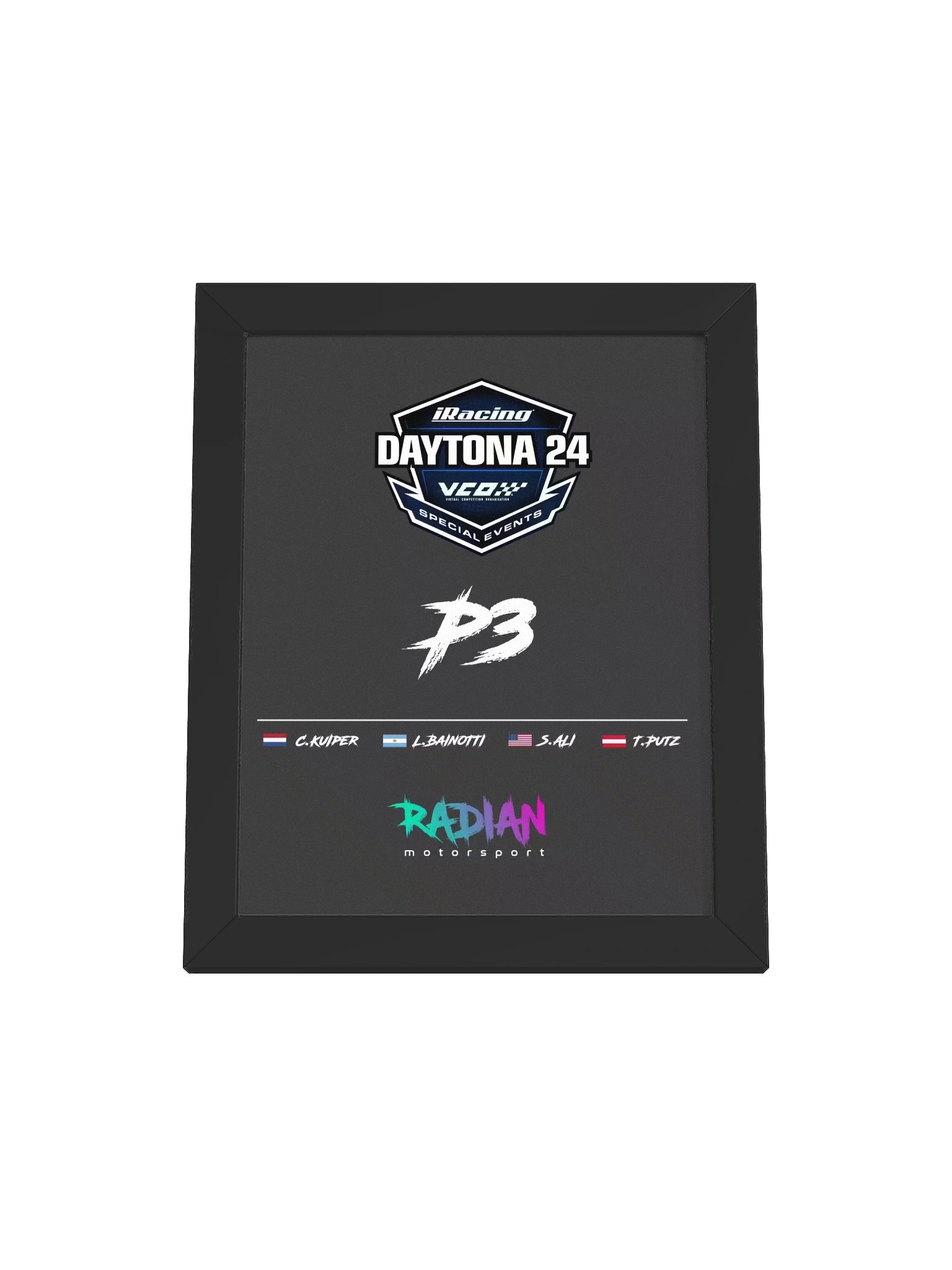 Daytona 24 Framed Poster product image (2)