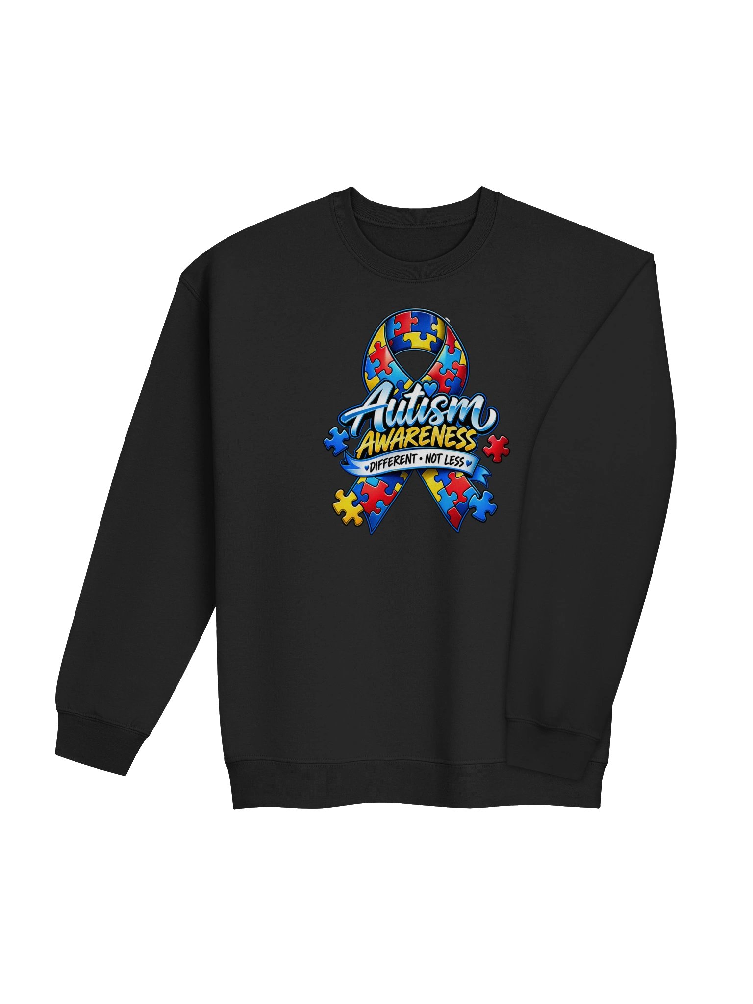The Blacktop Brand "Autism Awareness" Crewneck Sweatshirt product image (4)