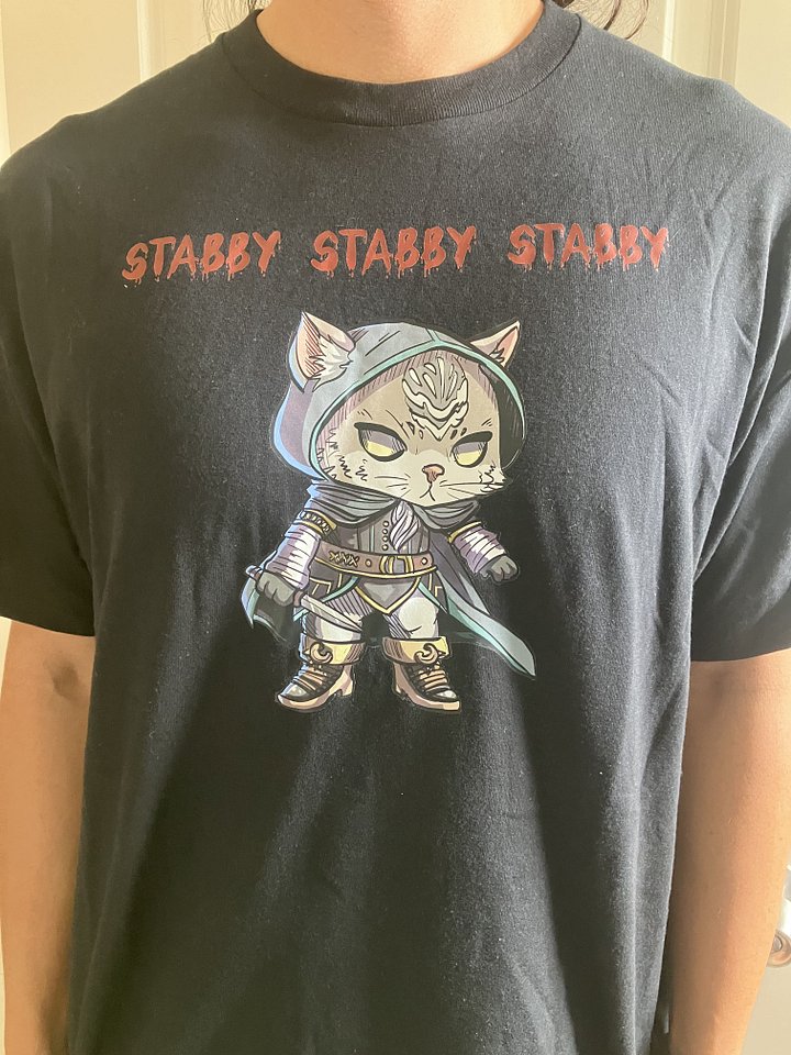 Stabby Kitty T-Shirt product image (1)
