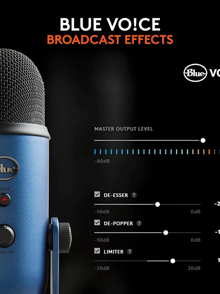 Visit the store, Logitech for Creators Logitech for Creators Visit the store 4.3 4.3 out of 5 stars (8,529) Blue Yeti USB Microphone for Recording, Streaming, Gaming, Podcasting on PC product image (2)