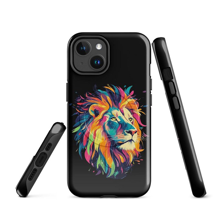 Vibrant Lion iPhone® MagSafe® Tough Case product image (1)