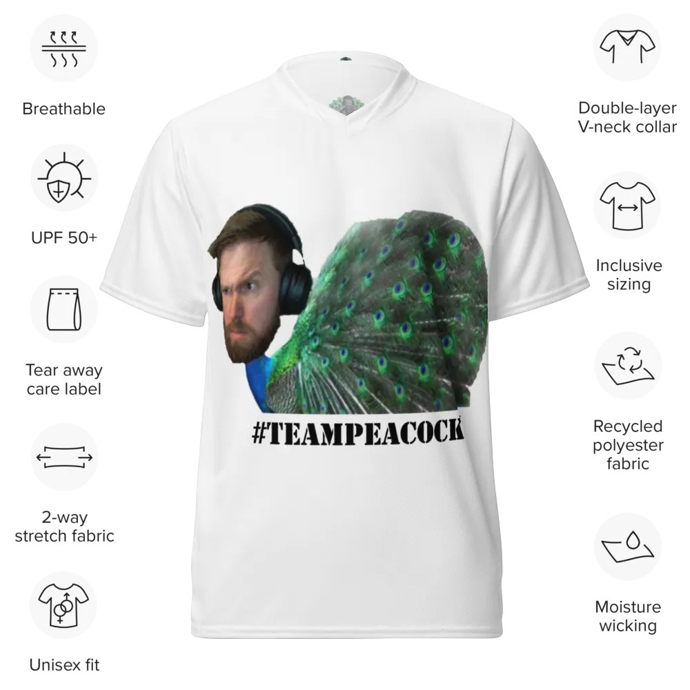 #TeamPeacock V-Neck product image (7)