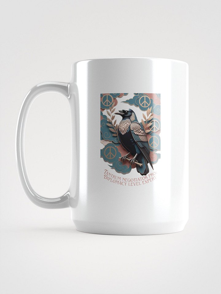 Raven Tantrum Mediator Premium Mug, Diplomacy Expert Cup, Sarcastic Mom Gift product image (1)