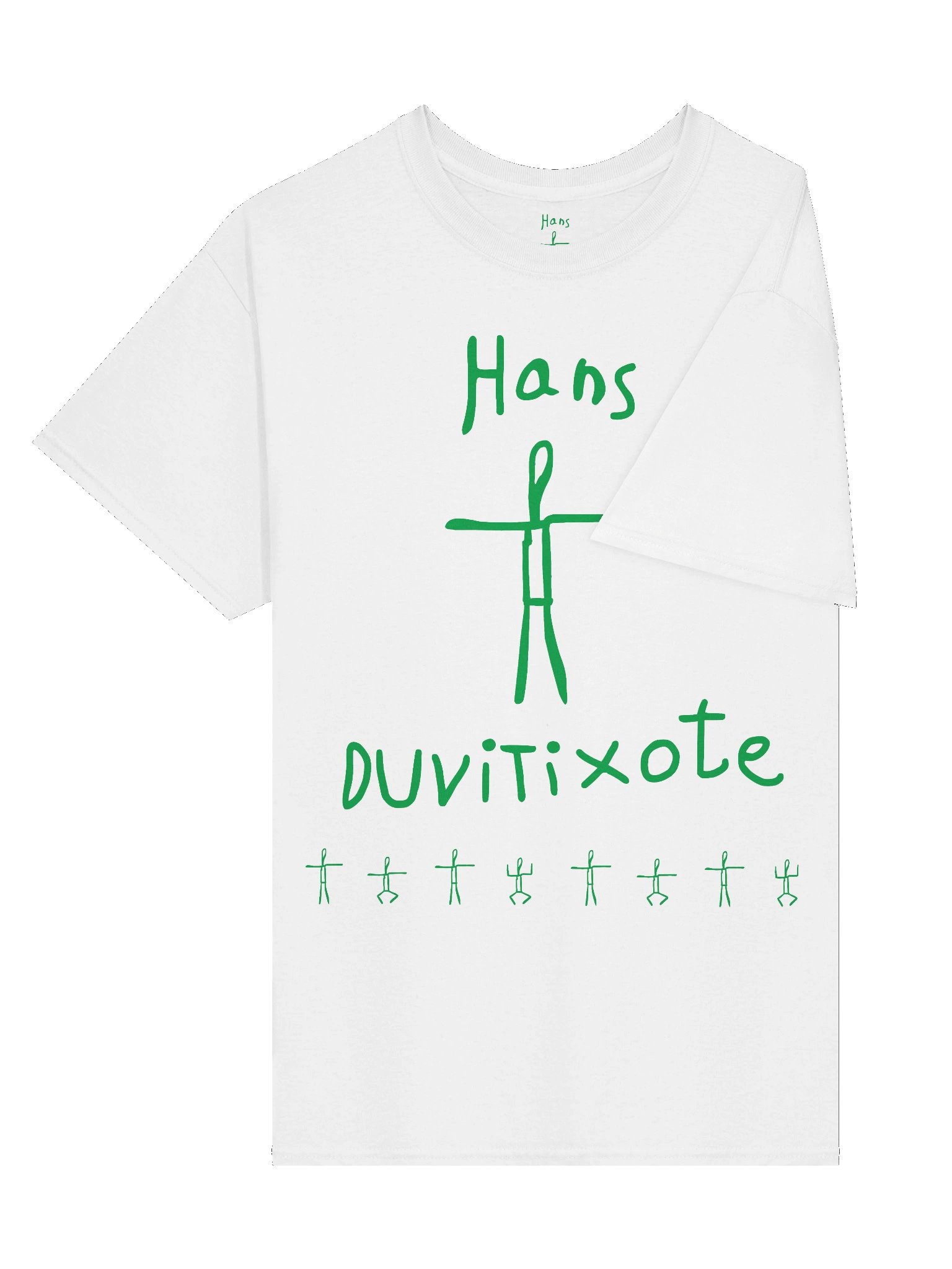 HANS DUVITIXOTE® Unisex Heavyweight T-Shirt [No printed sleeves] product image (2)