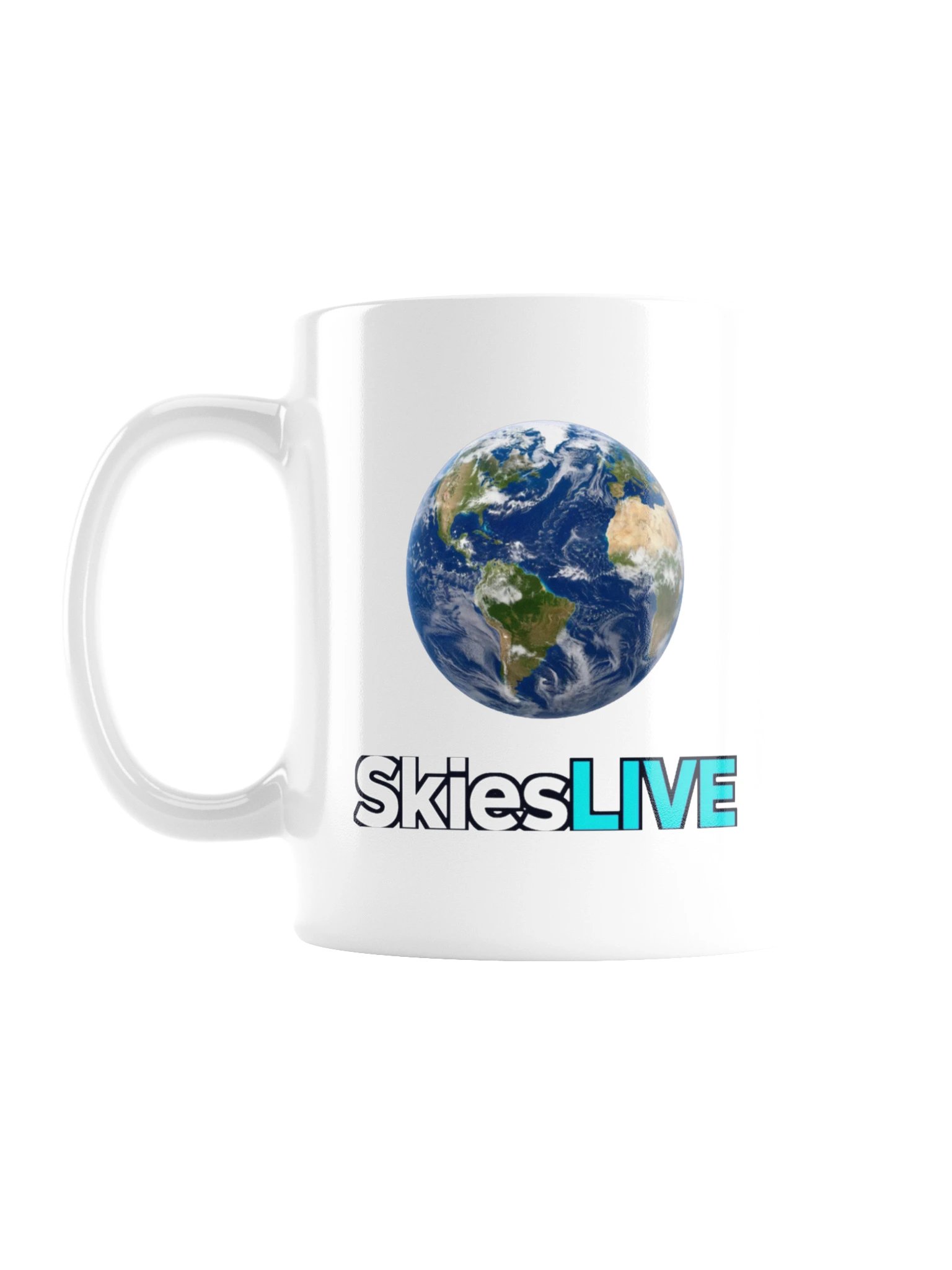 SkiesLIVE Earth Mug (White) product image (1)