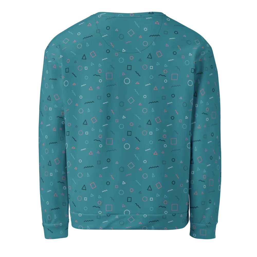 Turquoise Shapes Shirt product image (2)