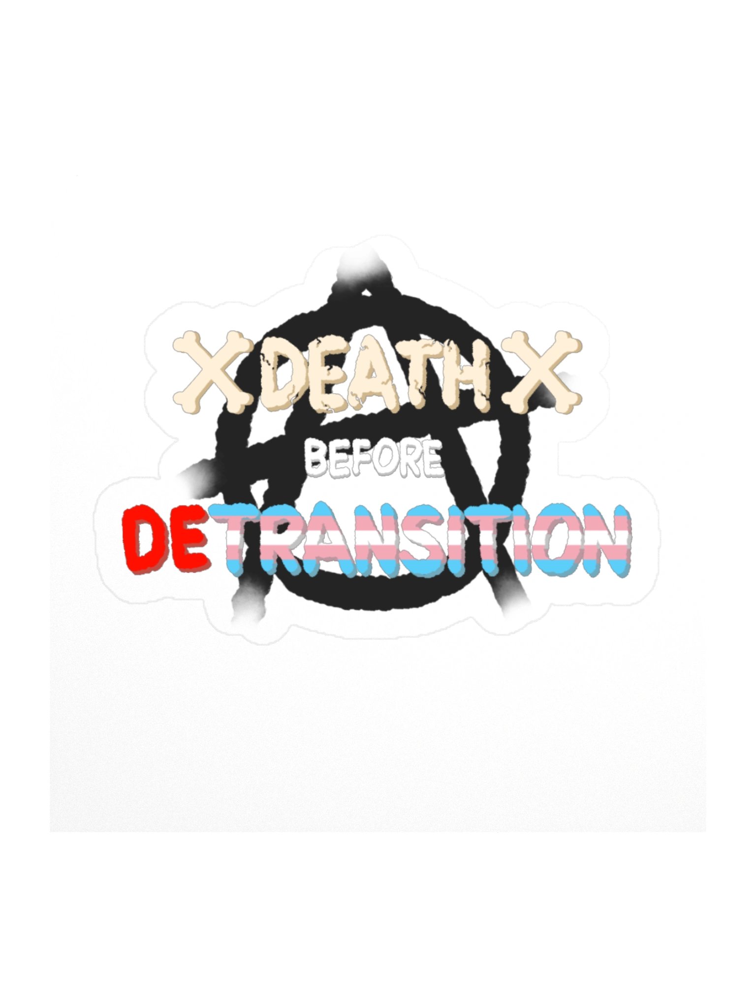 Death Before Detransition Sticker product image (2)