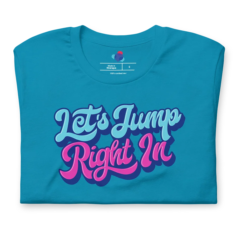 Let's Jump Right In T-Shirt : The English Confidence Tee product image (3)