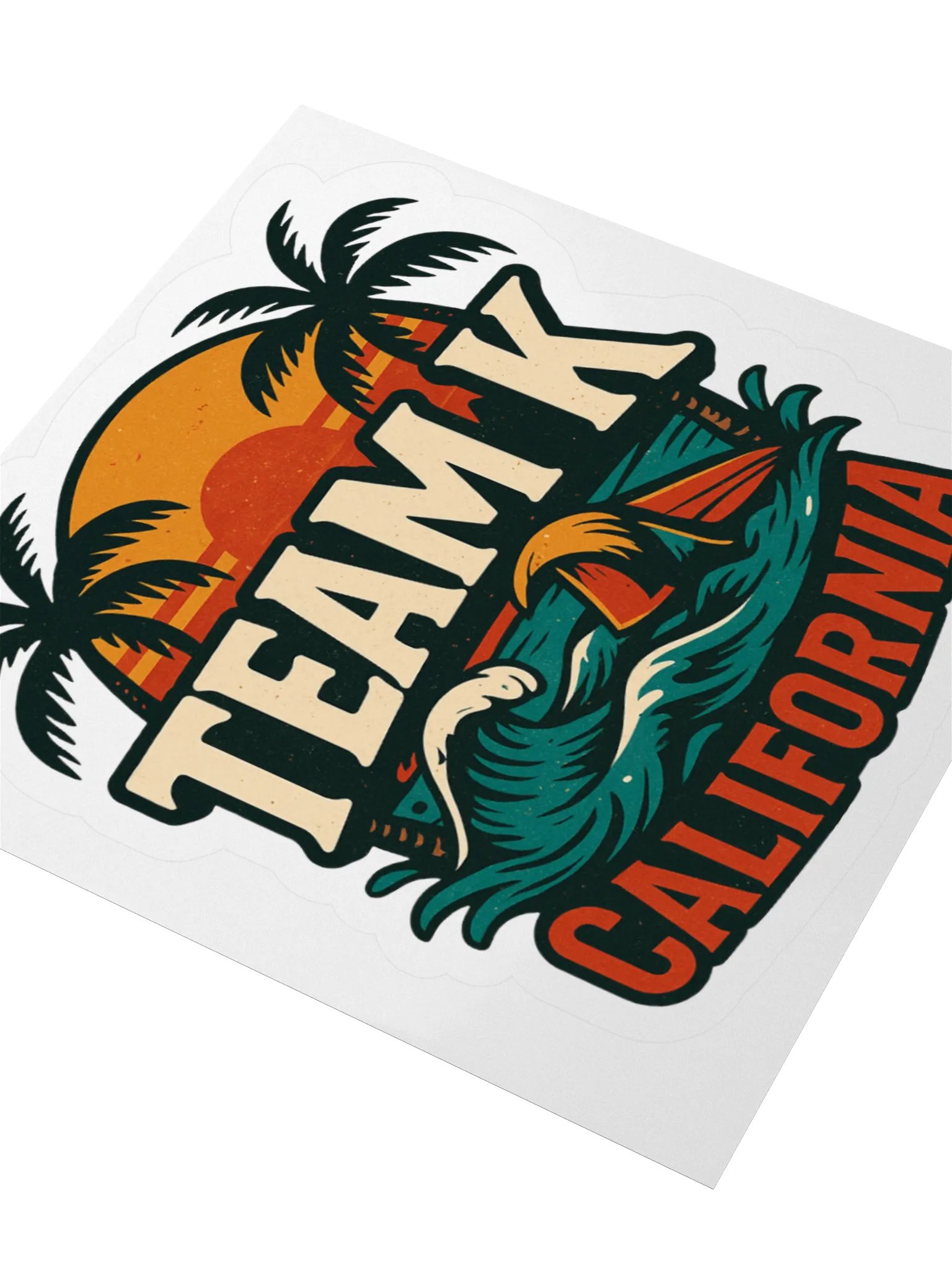 TEAM K CALIFORNIA STICKERS product image (3)
