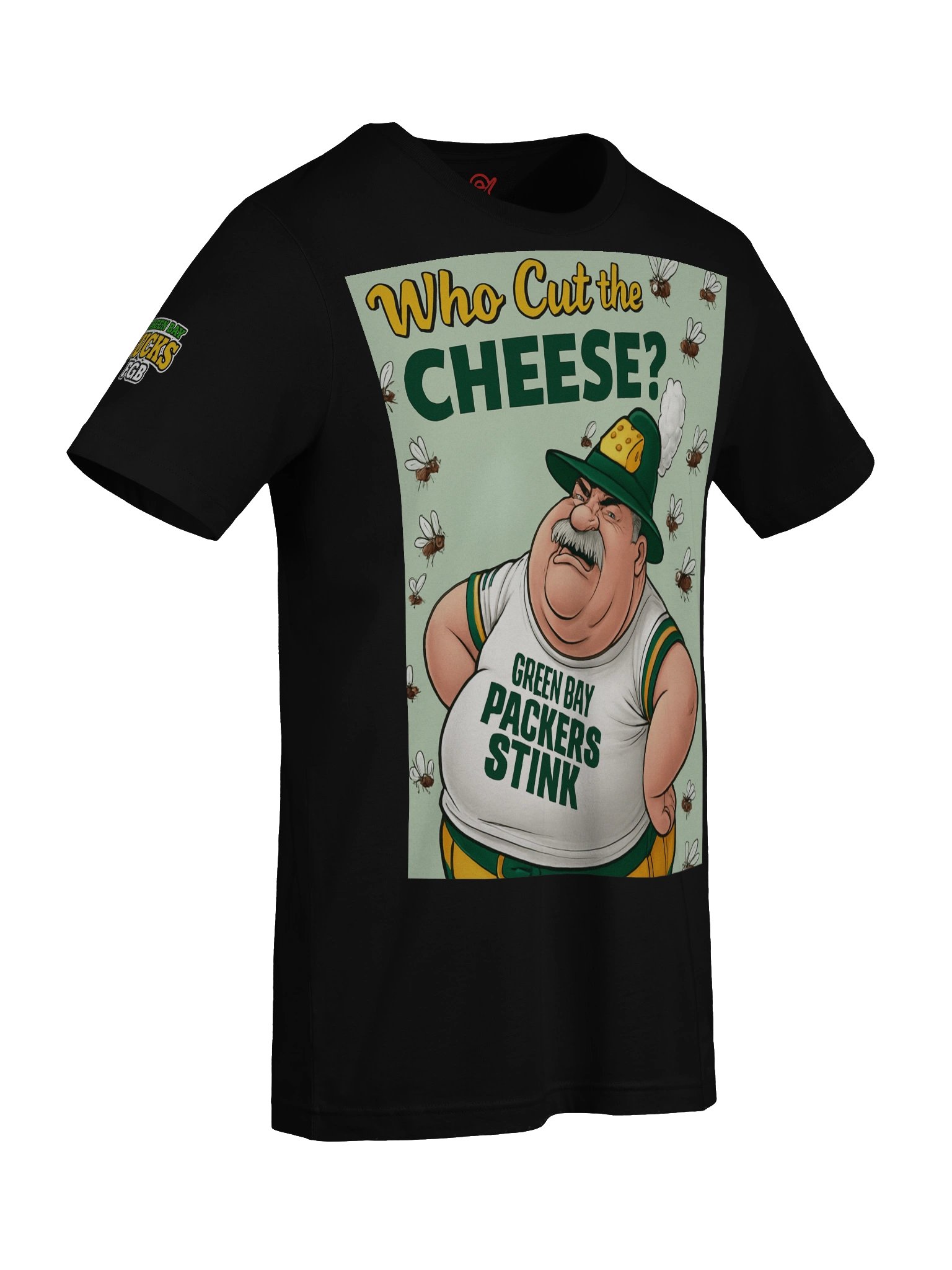 NEW Who Cut the Cheese? T-Shirt | Green Bay | Football | Rivals Locker product image (9)