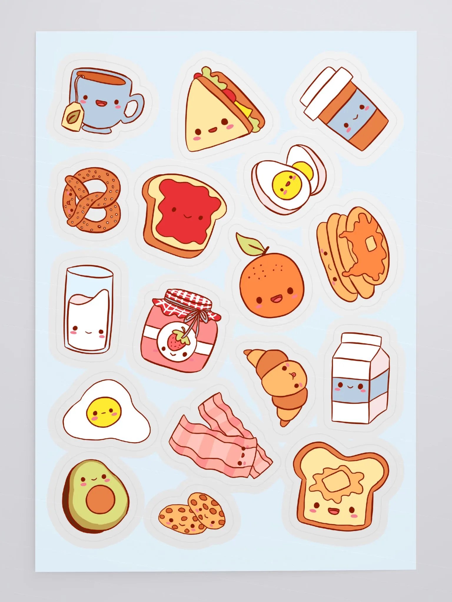 Breakfast Buddies Sticker Sheet product image (4)